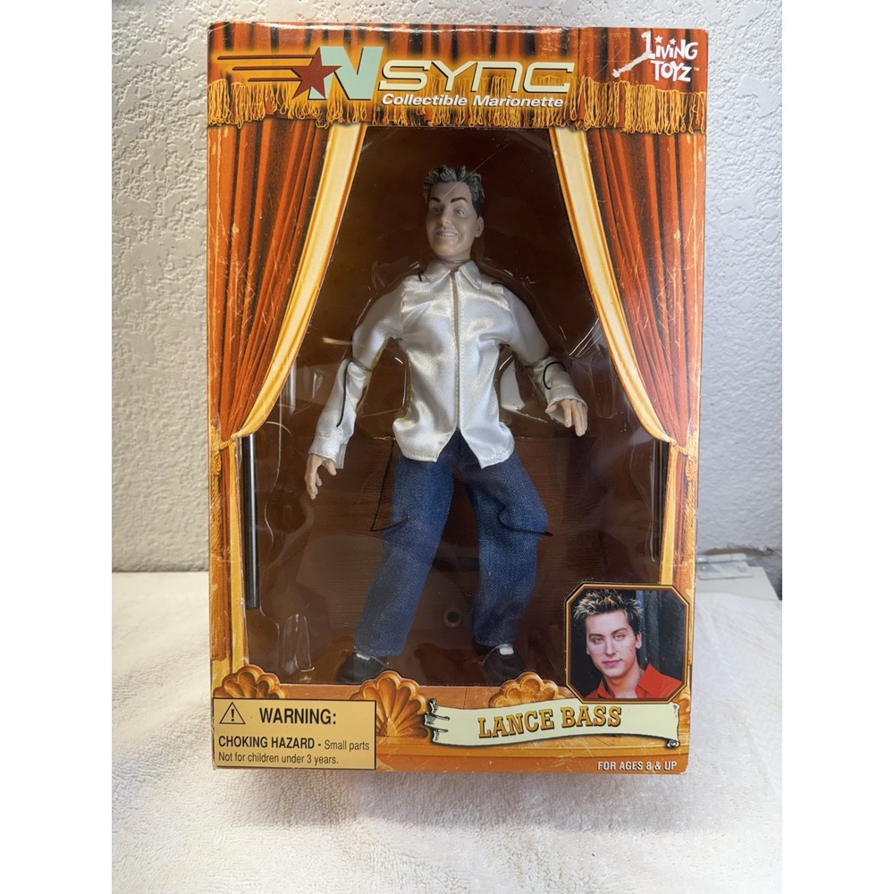 NSYNC Collectible Marionette Dolls Set Living Toyz Justin Chris Joey Lance JC